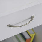 HOMCOM - Bureau en l avec plateau pour clavier - 47,2 po L x 27,6 po l x 29,5 po H - blanc-Assemblage requis