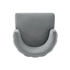 Manhattan Comfort Maya 24.02" Modern Velvet Upholstered Dining Chair - Grey - Set of 2-23.23" L x 23" W x 30.71" H