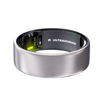 Ultrahuman Ring Air - Size 12 - Raw Titanium-The Ultrahuman Ring measures a wide range of metrics including sleep, activity, stress, heart health, movement, workouts, and recovery. Stay on top of your health and fitness goals with detailed insights to optimize your performance and well-being.