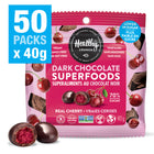 Healthy Crunch Cherry Dark Chocolate Fruit - 40 gr - 50 Pack-Dairy-free