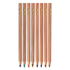 General Supply Goods + Co Multi-Coloured Lead Pencils - 8 Pack-Multicoloured lead