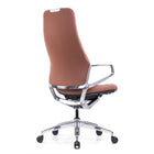 Nexten Pro Full Height Back Office Chair - Brown-Arm rests and back recline simultaneously