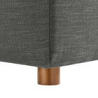 Modway Commix Down Filled Overstuffed Ottoman - Grey-8