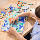 Melissa & Doug Wooden Underwater Jigsaw Spinning Gear Puzzle - 18 Pieces-Makes a great gift for 3- to 5-year-old girls and boys, for hands-on, screen-free play