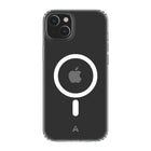 AXS - ULTRA CLEAR etui Compatible avec MagSafe teste contre les chutes pour Apple iPhone 14 Plus, Transparent-Design minimaliste offrant une protection contre les chutes de 6 pieds