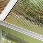 Outsunny Polycarbonate Greenhouse - 6' x 8' x 6.6' - Silver- Rooftop vent for excellent ventilation for your unit
 