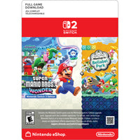 Super Mario Bros. Wonder + Meetup in Bellabel Park for Nintendo Switch 2 [Digital Code]-Genre: Platformer