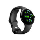 Google Pixel Watch 3 - 45 mm - Bluetooth/Wi-Fi - Matte Black Case - Obsidian Band-Get 24 hours of battery with always-on display and up to 36 hours in Battery Saver mode