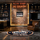 Edmonton Oilers Canavs 2025 Conference Champions - Framed Canvas - 31" x 22"-Finished size: 31.5x22.5