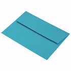 JAM Paper A7 Coloured Invitation Envelopes - 5 1/4 x 7 1/4 - Blue Recycled - 100 Pack-These envelopes are perfect to use for sending invitations, greeting cards, RSVP's, thank you cards, gifts for birthdays, graduations, holidays and more
