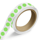 JAM Paper Standard Label Rolls - Scallop Shaped - 1 5/8 x 1 5/8 - Neon Green - 125 Labels/Roll-Colour: Neon Green | Make your mail stand out with colourful shipping address labels.