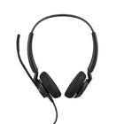 Jabra Engage 40 Inline Link USB-C UC Stereo Headset-Ultra-lightweight, Flexible, Black