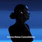 Apple AirPods 4 with Active Noise Cancellation-Hear The World Around You - The powerful H2 chip comes to AirPods . Adaptive Audio seamlessly blends Active Noise Cancellation and Transparency mode - which lets you comfortably hear and interact with the world around you exactly as it sounds - to provide the best listening experience in any environment. And when you're speaking with someone nearby, Conversation Awareness automatically lowers the volume of what's playing