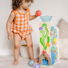 0Melissa & Doug Rollables Jouet toboggan océan en bois pour nourrissons et tout-petits (5 pièces)-8