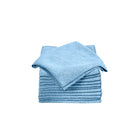 Chiffon en microfibres Rubbermaid Commercial pour travaux légers - Bleu-Dimensions: 16 po H x16 po L