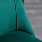 HOMCOM - Chaises de salle à manger en velours - vert - ensemble de 4-Le design moderne apporte une touche d'élégance à votre salle à manger, cuisine, chambre et plus encore