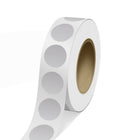 JAM Paper Outdoor Weatherproof Labels - Burst - 2.25" Seal - Silver - 125 Labels/Roll-Colour: Silver Polyester | Make your mail stand out with certificate shipping address labels.