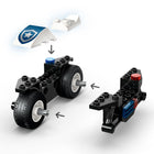 LEGO - City Police La poursuite en moto de police -Un jouet pour les enfants qui aiment les jeux de simulation - Les enfants peuvent faire asseoir le policier sur la moto, faire monter le voleur sur la planche à roulettes et placer le billet de banque dans le distributeur automatique