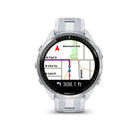 Garmin - Forerunner 965, lunette en titane avec boîtier Whitestone et bracelet en silicone Whitestone/gris poudre-À l'aide d'indicateurs tels que l'etat de la VRC, l'historique recent des exercices et les performances, obtenez un aperçu de l'effort global avec l'etat de l'entraînement - et sachez si vous vous entraînez de maniere productive, maximale ou tendue (les donnees presentees sont destinees à être une estimation precise des mesures suivies)
Des que vous vous reveillez, obtenez votre rapport du matin
