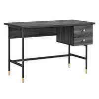 Modway - Nexus Bureau - Charbon noir-Bureau moderne de bureau à domicile