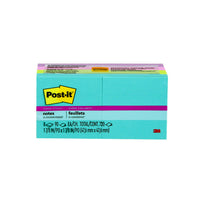 Post-it Super Sticky Notes - 1-7/8" x 1-7/8" - Supernova Neons Collection - 720 sheets - 8 Pack-Post-it Super Sticky Notes have 2X the sticking power