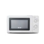 Commercial Chef - Four à micro-ondes de comptoir de 0,6 pi³ et 600 W - Blanc-Contrôle mécanique : réchauffez les aliments de 30 secondes à 30 minutes avec une minuterie de contrôle mécanique facile à utiliser sur ce micro-ondes de comptoir avec un signal de minuterie précis une fois terminé.