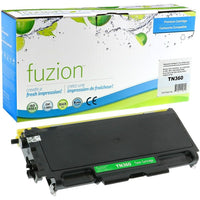 fuzion Brother TN360 Compatible Toner Cartridge - High Yield - Black-Ink Colour: Black
