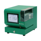 Acroprint Heavy-Duty Digital Time Recorder - Green-Delivers time tracking and date stamping in harsh conditions