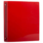 JAM Paper Plastic 1" 3-Ring Binder - Red-Size: 1" Width | Holds up to 175 sheets of paper.