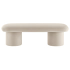 Modway Orla Performance Velvet Bench - Almond-7