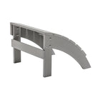 Backyard Lifestyles Footrest - Light Grey-The Beauty of Wood Without the Maintenance.