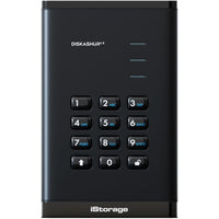 iStorage diskAshur3 USB 3.2 Gen 1 Encrypted Portable Hard Drive - 2 TB-Incorporates a Common Criteria EAL 5+ certified secure microprocessor