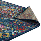 Modway Entourage Khalida Distressed Floral Lattice Area Rug - 8 ft W x 10 ft L - Blue Orange Yellow Red-8
