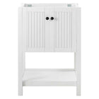 Modway Steam 23" Bathroom Vanity Cabinet - White-Modern Bathroom Vanity