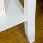 HOMCOM Side Table- White - Set of 2-Colour: White