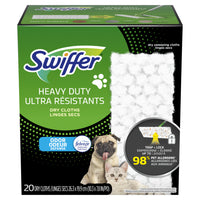 Swiffer Sweeper Pet Heavy Duty Dry Multi-Surface Cloth Refills - Febreze Freshness -20 Sheets