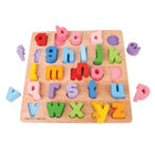 Bigjigs Toys - Puzzle de l'alphabet en gros morceaux - Minuscules-Puzzle alphabet épais (minuscules)
