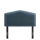 Modway Cosette Performance Velvet Twin Size Headboard - Cadet Blue-Assembly Required