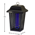 Flowtron 1.5 Acre Outdoor 40W UV Bug Zapper-One 40-watt, high-intensity, "U" shaped, ultraviolet (black light) BF220 bulb