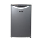 Danby 4.4 cu. ft. Contemporary Classic Compact Fridge - Black/Iridium Silver-Energy Star compliant, energy-efficient to help you save money without sacrificing performance