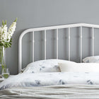 Modway Lennon Metal Full Headboard - White-Contemporary Modern Style