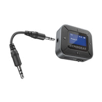 HyperGear IntelliCast Flight Wireless Transmitter + Receiver Audio Adapter-Wirelessly connect to in-flight entertainment