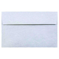 JAM Paper A10 Parchment Invitation Envelopes - 6" x 9.5" - Blue Recycled - 50 Pack -Colour: Blue, Envelopes feature a marbled parchment finish for an elegant touch