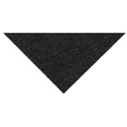 Edgewood - Tapis D'entrée Supreme Knob Pour Trafic Intense - 3 pi 6 po l x 10 pi L - Charbon avec bordures noires-Parfait pour les entrées à trafic intense, les halls d'entrée et les couloirs