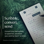 reMarkable Paper Pro Move + Marker Plus + Mosaic Weave - Basalt-Search to find anything on reMarkable Paper Pro Move - even handwritten notes (note-taking in the apps require a Connect subscription). Tags and folders keep your notes and documents organized, so your work is always at your fingertips