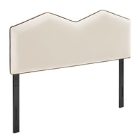 Modway Cosette Performance Velvet Full Size Headboard - Alabaster-Stain-Resistant Performance Velvet
