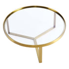 Modway Relay Coffee Table - Gold-Weight Capacity: 300 lb