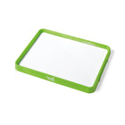 Hand2Mind Magnetic Dry-Erase Activity Trays - Set of 6-Unique nesting design saves valuable space by allowing trays to stack for compact storage. Trays are also the perfect size to fit on a classroom shelf