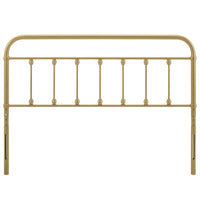 Modway Sage Metal King Headboard - Gold-Metal King Headboard