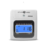 Pyramid Time Systems 3800 Punch Card Time Clock System - Ivory/Charcoal-Track and record employee time and attendance with this small business time clock bundle
